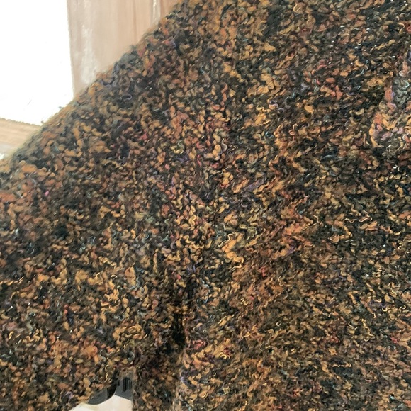 Chico’s, Tweed Jacket, Blazer, Women, Brown, Black, Multicolor, Size 1 - Picture 4 of 6